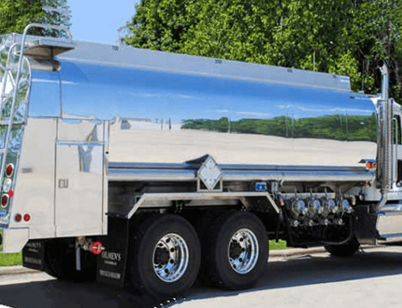 Plaque en aluminium pour camion-citerne
